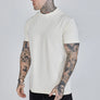 SikSilk - Brown Ecru Grey Marl 3 darab T-Shirts